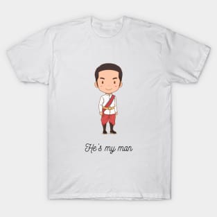 Couple Khmer Art Man T-Shirt